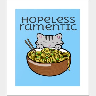 Hopeless Ramentic Cat Posters and Art